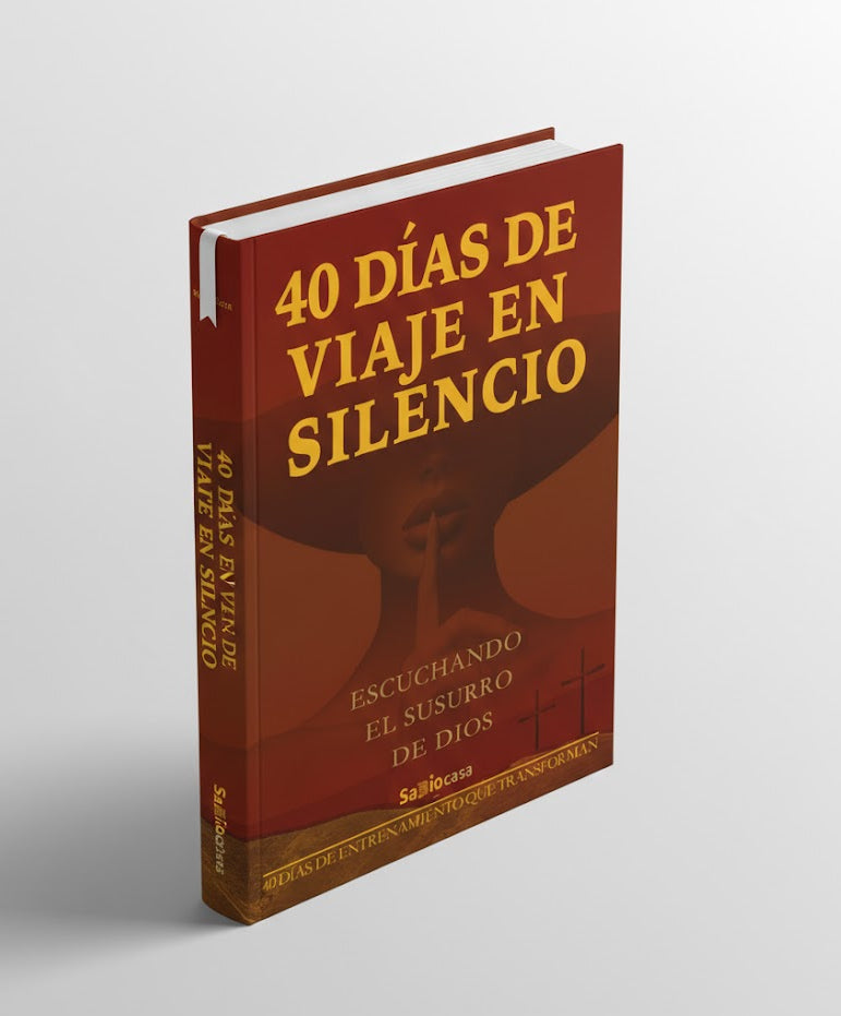 “40 Días de Viaje en Silencio” Un camino de despertar espiritual. 40 días, 40 silencios, 40 encuentros con Dios y contigo mismo.