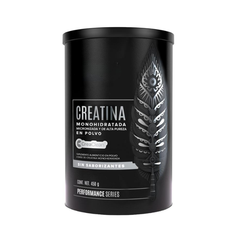 Creatina Monohidratada 450g - 90 Servicios | Micronizada | sello CreaClean | Sin Saborizantes