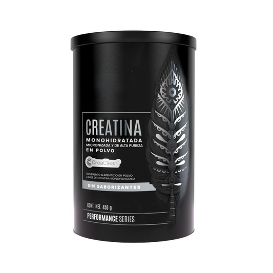 Creatina Monohidratada 450g - 90 Servicios | Micronizada | sello CreaClean | Sin Saborizantes
